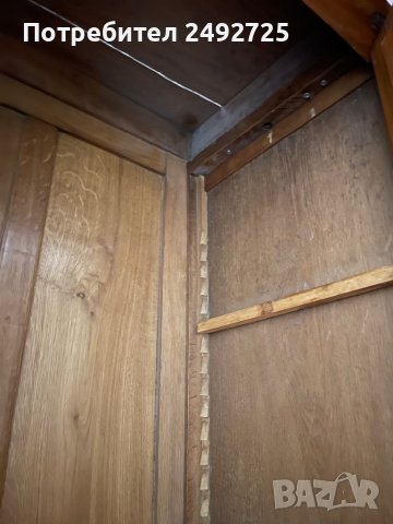 Шкаф, гардероб, огледало кристално, стар, снимка 4 - Гардероби - 40455814