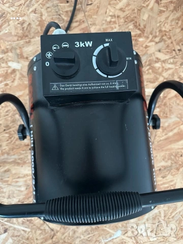 Термовентратор ROWI HIH 3000/2/1, 3000 W, черен, 33x34x40см, снимка 3 - Друга електроника - 53343929