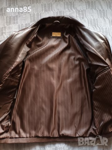 Мъжко яке естествена кожа, ново, L, снимка 6 - Якета - 38087878