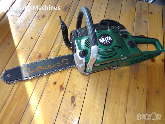 бензин РЕЗАЧКА за ДЪРВА  "AКITA" чисто НОВА с Фирмена ГАРАНЦИЯ...., снимка 2 - Други инструменти - 44737242