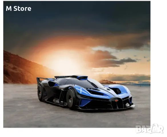 МЕТАЛНА КОЛА 1:24 Bugatti със звуци и светлини , снимка 3 - Коли, камиони, мотори, писти - 48045119