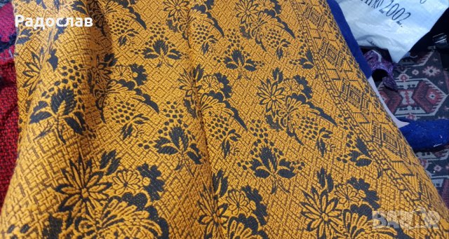 Продавам нов килим кувертюра памук тънък Двуцветен, снимка 7 - Килими - 35483588