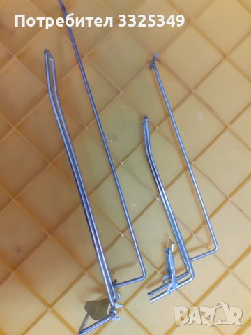 Куки окачвачи за перфориран гръб, снимка 3 - Стелажи и щандове - 36778889