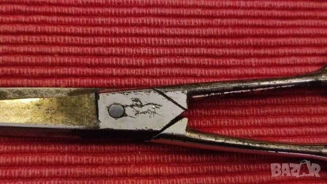 Стара ножица Mann & Federlein, Solingen. , снимка 7 - Антикварни и старинни предмети - 39862797