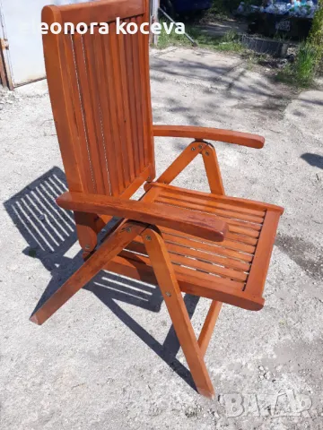 Скандинавски комплект масивен маса с 6бр столове промоция до коледа, снимка 3 - Градински мебели, декорация  - 50176578