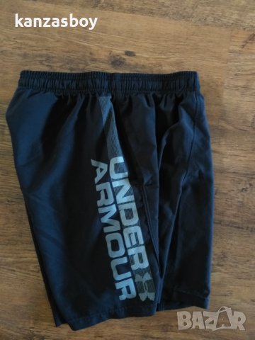Under Armour Woven Graphic Wordmark Short - страхотни мъжки шорти КАТО НОВИ, снимка 7 - Спортни дрехи, екипи - 36964260