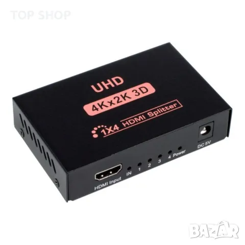 DIVA HDMI SPLITTER 1X4, снимка 3 - Друга електроника - 48794690