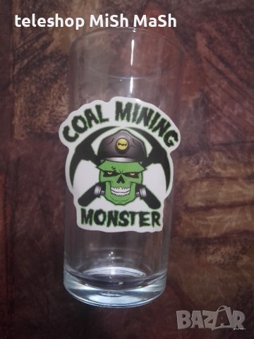 ***ТОП*** Стъклена безцветна чаша с различни лога на Монстър Енерджи Monster Energy , снимка 12 - Други стоки за дома - 38249230