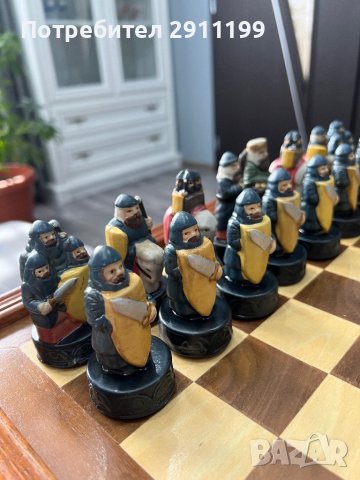 Уникален порцеланов шах, снимка 10 - Шах и табла - 42279526