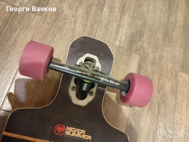 Професионален лонгборд Never Summer Deviant 42", снимка 4 - Скейтборд, ховърборд, уейвборд - 53994665