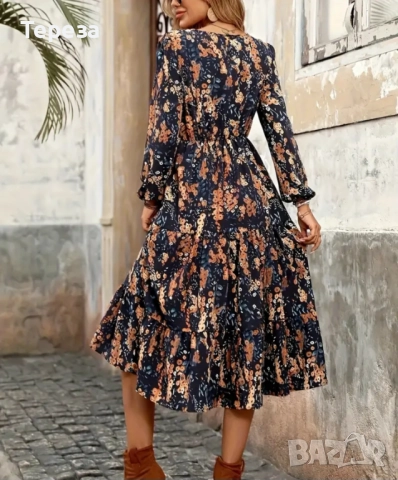 🆕️ Цветна рокля / XXL, снимка 2 - Рокли - 52470554