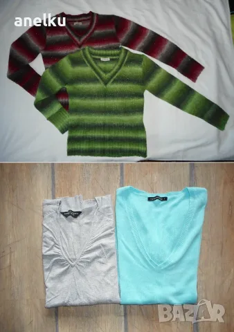 2 вълнени пуловера №36 за 14 лв и 2 пуловера Next и Dorothy Perkins №38 за 22 лв