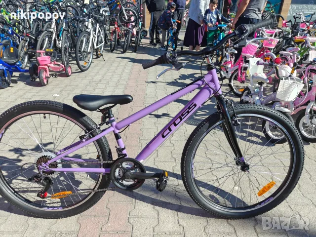 CROSS Велосипед 26" HARMONY лилав, снимка 2 - Велосипеди - 56530186