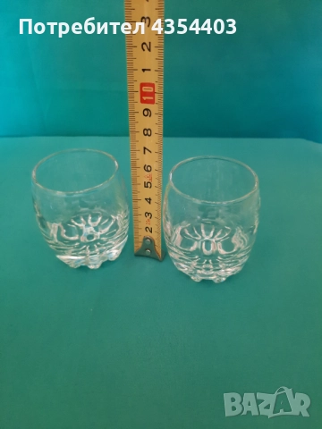 Винтидж чашки за ракия - 6 броя, снимка 5 - Чаши - 52418331