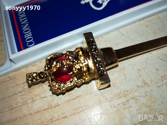 GOLD-ЛЪЖИЧКА ОТ АНГЛИЯ 0203241332, снимка 3 - Антикварни и старинни предмети - 44569461