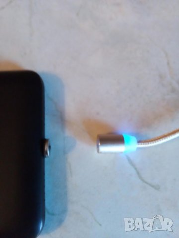 Магнитен Кабел- mini USB, I-phone и type С, снимка 3 - USB кабели - 29735432