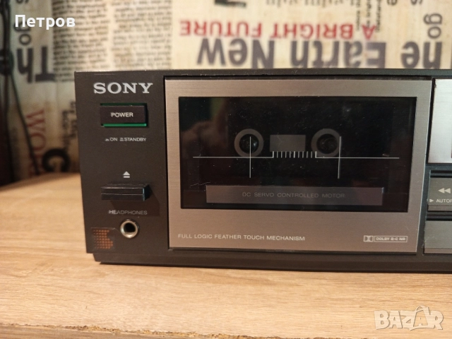 Дек"SONY"TC-FX320, снимка 4 - Декове - 52134225
