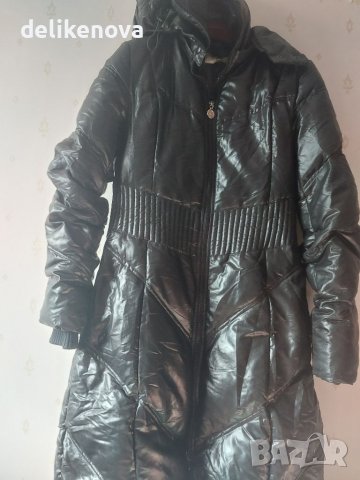 Дълго яке Пух. Размер М, снимка 3 - Якета - 38612733