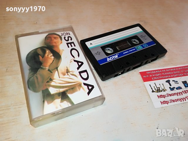 JON SECADA-КАСЕТА 1005221359, снимка 7 - Аудио касети - 36715042
