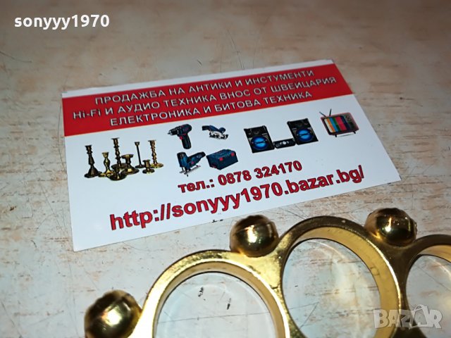 бокс в златисто с черепи 2308211207, снимка 7 - Колекции - 33895560