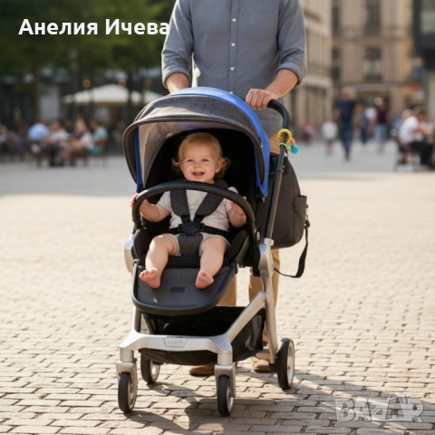 Бебешка количка 3в1 Zizito Harmony Lux, снимка 3 - Детски колички - 51887270