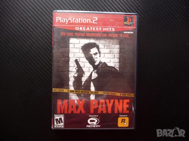 Max Payne PlayStation 2 игра Greatest hits екшън геймъри конзола