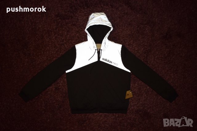 Adidas NEO Reflective Mens Jacket, снимка 3 - Якета - 31459195