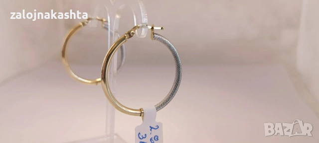 Нови-Златни обеци-2,87гр/14кр, снимка 3 - Обеци - 53257669