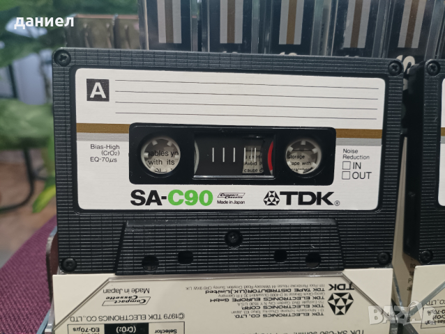 12 бр. от по-дъртите аудио касети - 10 бр. TDK SA-C 90 и 2 бр. TDK SA-C 60 - TYPE II - хромна лента , снимка 3 - Аудио касети - 44808185