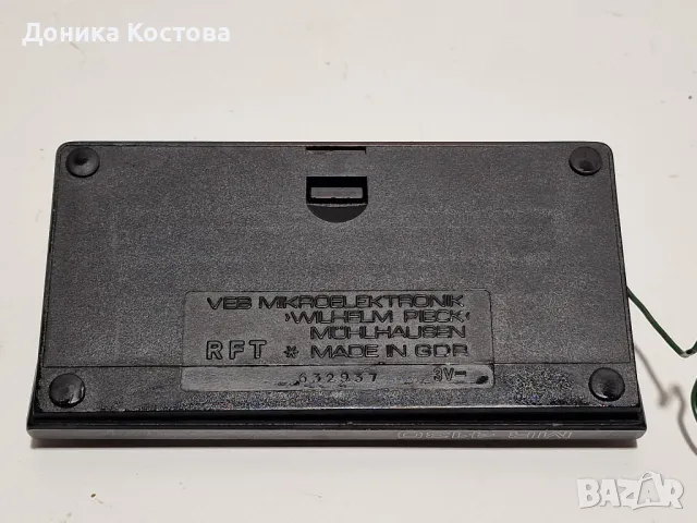 Калкулатор RFT , снимка 6 - Други ценни предмети - 48303078