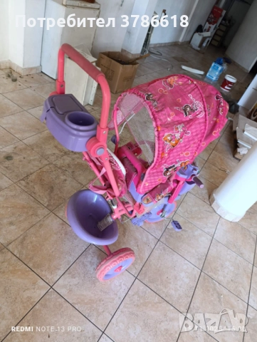 Детско колело, триколка, снимка 2 - Детски велосипеди, триколки и коли - 52433211