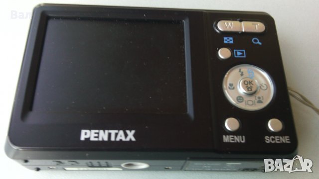 Цифров фотоапарат PENTAX Optio E70L+SD карта 4 GB, снимка 2 - Фотоапарати - 42801992