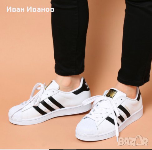 оригинални кецове /маратонки   adidas Originals Superstar  номер 40,5 -41, снимка 3 - Кецове - 37954485