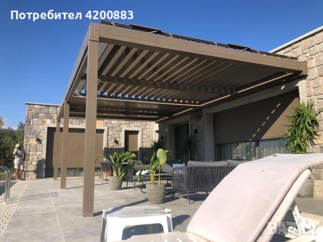 G-Style Pergola Изработка и монтаж на перголи, биоклима, остъкления, веранди, снимка 3 - Градински мебели, декорация  - 53902806