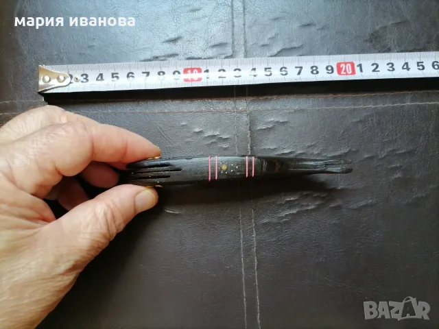 възрожденска отоманска ножка сойка костур , снимка 7 - Колекции - 56091826
