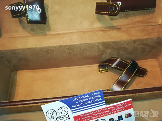 vertini-italy-висококачествен кожен куфар-35х21х13см, снимка 18 - Колекции - 29215759