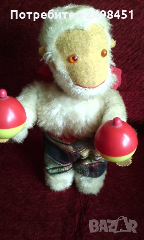 Уникална танцуваща и музикална маймунка. Височина 22 см. Върти глава и движи ръце при което ..., снимка 3 - Музикални играчки - 30647915