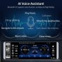 Нова Автомобилна уредба с Apple Carplay и Android Auto Bluetooth 1 Din за кола, снимка 4