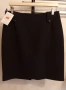 Дамска черна пола от стреч , снимка 1