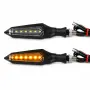 Универсални 12V LED мигачи за мотор и скутер 2 броя, снимка 1