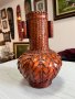 Ръчно плетена ваза. №2710, снимка 1 - Антикварни и старинни предмети - 38147209
