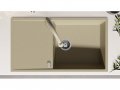 Кухненска Мивка от Гранит модел Ибиса 900 x 500 Supreme Бежов, снимка 6