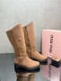 Miu Miu Дамски Ботуши Два Цвята , снимка 2