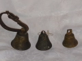 Стари Бронзови  Звънчета, Камбанки, снимка 1