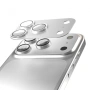 Etteri протектор задна камера пълна защита за iPhone 17 Pro Max (6.9), сребрист, снимка 1