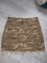 дамска дънкова камуфлажна пола, снимка 3