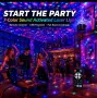 LED парти прожектор с дистанционно управление, снимка 3