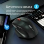 LENOVO N230 Безжична мишка, Bluetooth и 2.4GHz, Безшумна, Ергономична, Нова, снимка 3