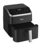 ПРОМО!! Фритюрник Midea Air Fryer 5.2L, 1600W, без мазнина, 7 програми, компактен, снимка 2