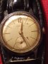JUNGHANS SHOCKPROOF Стар НЕМСКИ РЯДЪК ВИНТИДЖ МЕХАНИЧЕН ЧАСОВНИК ЮНГХАНС РЕТРО КАИШКА Ест КОЖА 29335, снимка 2
